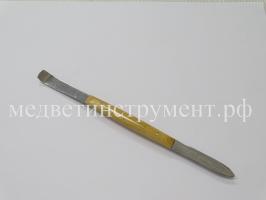 Нож-шпатель зуботехнический с деревянной ручкой_1